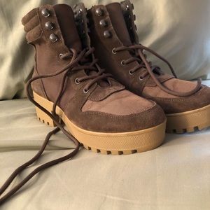 Steve Madden Army Boots